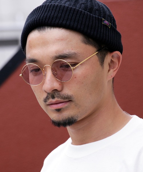 ANCHOR(アンカー)の「ラウンド メタルフレーム サングラス(サングラス・メンズ・ゴールド系その他/ゴールド×グレー/ブラック系その他/ゴールド系その他2/ブラック×グレー・FREE)」の8枚目の写真