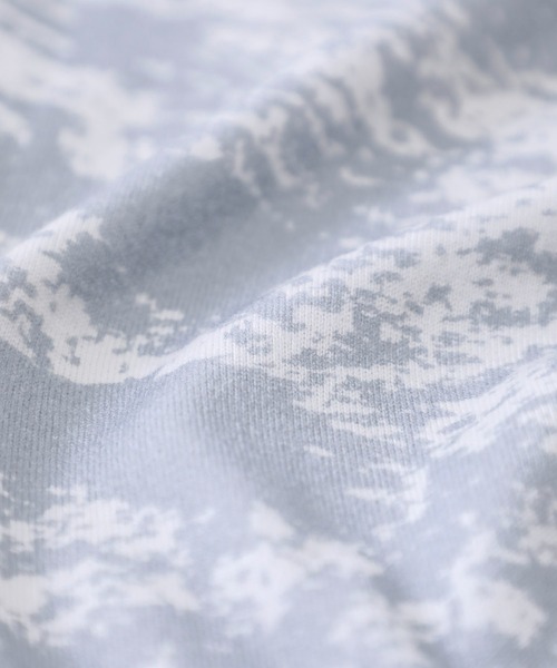 KIIT（キート）の「【KIIT/キート】STUDIOUS別注 SPLASH PAINT S/S TEE（Tシャツ/カットソー・メンズ・パープル/グレー・2/1）」の8枚目の写真