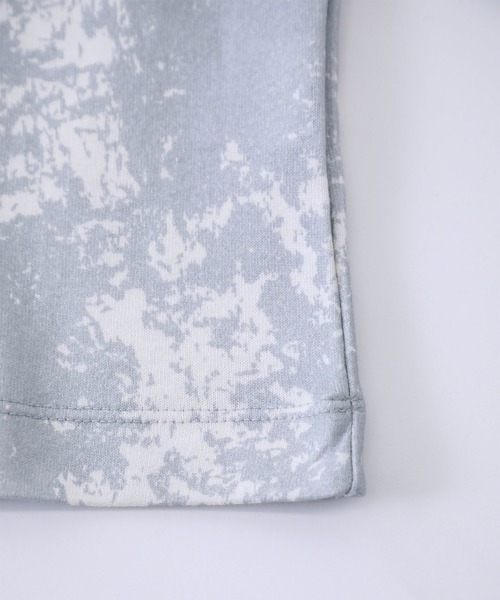 KIIT（キート）の「【KIIT/キート】STUDIOUS別注 SPLASH PAINT S/S TEE（Tシャツ/カットソー・メンズ・パープル/グレー・2/1）」の6枚目の写真