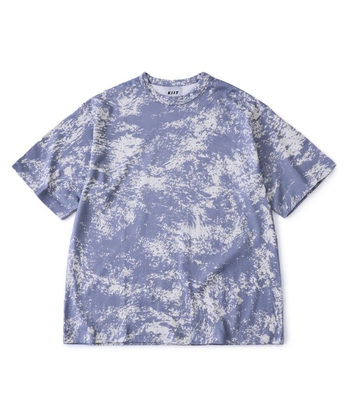 KIIT（キート）の「【KIIT/キート】STUDIOUS別注 SPLASH PAINT S/S TEE（Tシャツ/カットソー・メンズ・パープル/グレー・2/1）」の18枚目の写真