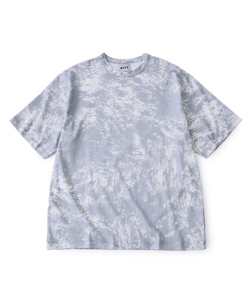 KIIT（キート）の「【KIIT/キート】STUDIOUS別注 SPLASH PAINT S/S TEE（Tシャツ/カットソー・メンズ・パープル/グレー・2/1）」の17枚目の写真