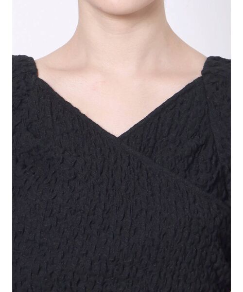 LAGUNAMOON（ラグナムーン）の「バックリボンカシュクールブラウス（シャツ/ブラウス・レディース・ホワイト/ブラック・FREE）」の18枚目の写真