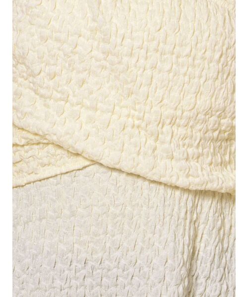 LAGUNAMOON（ラグナムーン）の「バックリボンカシュクールブラウス（シャツ/ブラウス・レディース・ホワイト/ブラック・FREE）」の3枚目の写真