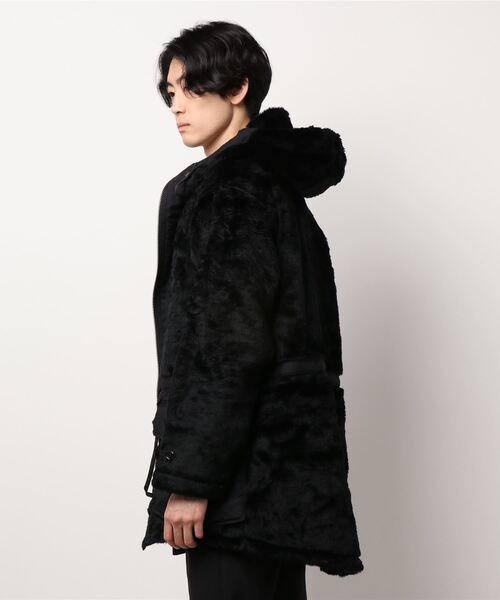 MONITALY（モニタリー）の「【MONITALY】Kodiac Fur Coa（その他アウター・メンズ・ブラック・S/M）」の3枚目の写真