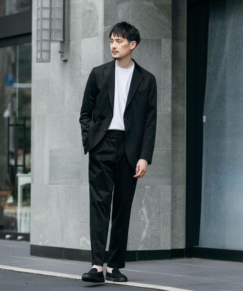 URBAN RESEARCH DOORS（アーバンリサーチドアーズ）の「LIFE STYLE TAILOR　モクロディアクティブジャケット（スーツジャケット・メンズ・ブラック/ネイビー・44/46/48/50）」の5枚目の写真