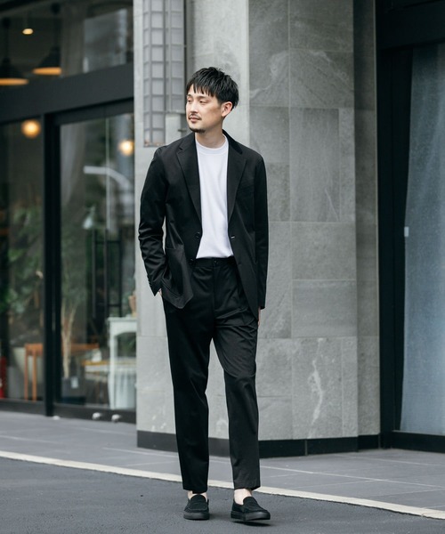 URBAN RESEARCH DOORS（アーバンリサーチドアーズ）の「LIFE STYLE TAILOR　モクロディアクティブジャケット（スーツジャケット・メンズ・ブラック/ネイビー・44/46/48/50）」の6枚目の写真