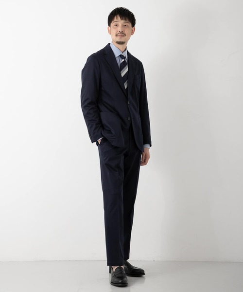 URBAN RESEARCH DOORS（アーバンリサーチドアーズ）の「LIFE STYLE TAILOR　モクロディアクティブジャケット（スーツジャケット・メンズ・ブラック/ネイビー・44/46/48/50）」の17枚目の写真