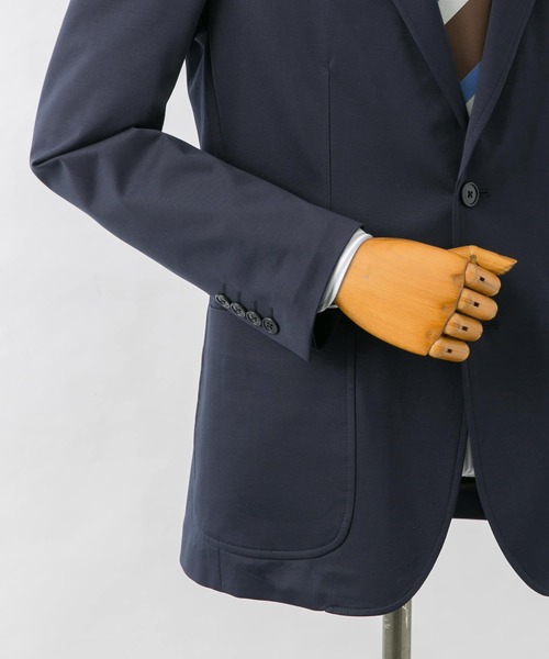 URBAN RESEARCH DOORS（アーバンリサーチドアーズ）の「LIFE STYLE TAILOR　モクロディアクティブジャケット（スーツジャケット・メンズ・ブラック/ネイビー・44/46/48/50）」の20枚目の写真