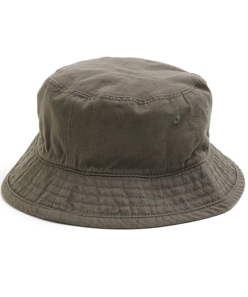 PAPAPAPARK（パパパパーク）の「バケットハット_UVカット_抗菌防臭加工（ハット・キッズ・ホワイト/ベージュ/チャコール・50/52/54/56/58）」の5枚目の写真