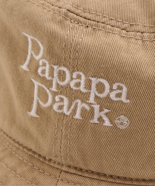 PAPAPAPARK（パパパパーク）の「バケットハット_UVカット_抗菌防臭加工（ハット・キッズ・ホワイト/ベージュ/チャコール・50/52/54/56/58）」の8枚目の写真
