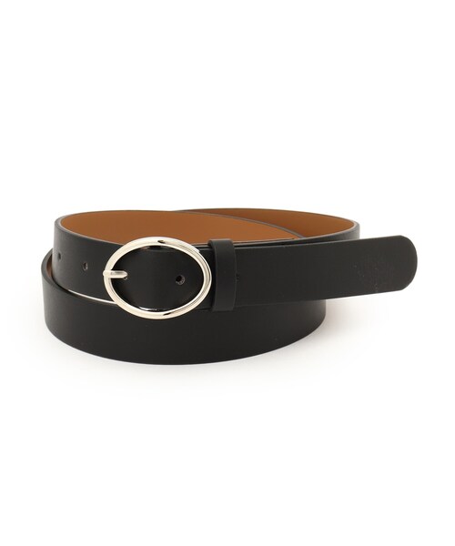 DRESKIP（ドレスキップ）の「◆オ－バルバックルベルト（ベルト・レディース・ブラック/ダークブラウン/ベージュ・00）」の2枚目の写真