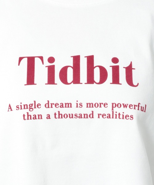 Heather(ヘザー)の「フロッキーロゴクロップドロンT 219163(Tシャツ/カットソー・レディース・ホワイト×グリーン/ベージュ/ホワイト×ブラック/ブラック/ホワイト×レッド・FREE)」の8枚目の写真