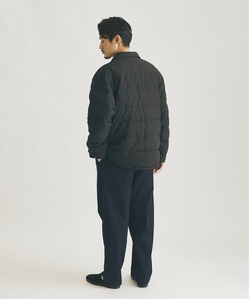 JOURNAL STANDARD（ジャーナルスタンダード）の「◆【LASKA SLIM / ラスカ】ダウンシャツ（ダウンジャケット/コート・メンズ・ブラック/グリーン/ベージュ/パープル/ナチュラル・LARGE/MEDIUM/SMALL）」の10枚目の写真