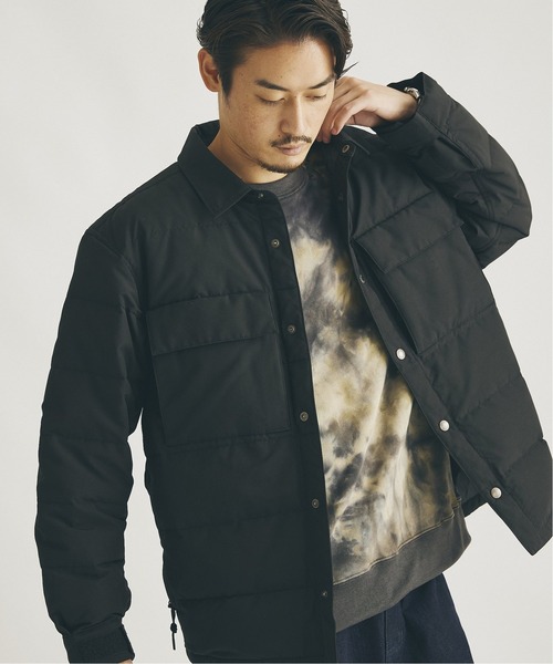 JOURNAL STANDARD（ジャーナルスタンダード）の「◆【LASKA SLIM / ラスカ】ダウンシャツ（ダウンジャケット/コート・メンズ・ブラック/グリーン/ベージュ/パープル/ナチュラル・LARGE/MEDIUM/SMALL）」の16枚目の写真