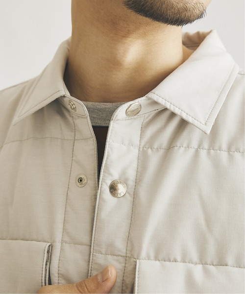 JOURNAL STANDARD（ジャーナルスタンダード）の「◆【LASKA SLIM / ラスカ】ダウンシャツ（ダウンジャケット/コート・メンズ・ブラック/グリーン/ベージュ/パープル/ナチュラル・LARGE/MEDIUM/SMALL）」の11枚目の写真