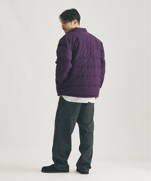 JOURNAL STANDARD（ジャーナルスタンダード）の「◆【LASKA SLIM / ラスカ】ダウンシャツ（ダウンジャケット/コート・メンズ・ブラック/グリーン/ベージュ/パープル/ナチュラル・LARGE/MEDIUM/SMALL）」の6枚目の写真