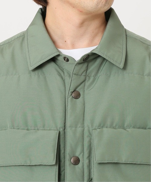 JOURNAL STANDARD（ジャーナルスタンダード）の「◆【LASKA SLIM / ラスカ】ダウンシャツ（ダウンジャケット/コート・メンズ・ブラック/グリーン/ベージュ/パープル/ナチュラル・LARGE/MEDIUM/SMALL）」の20枚目の写真