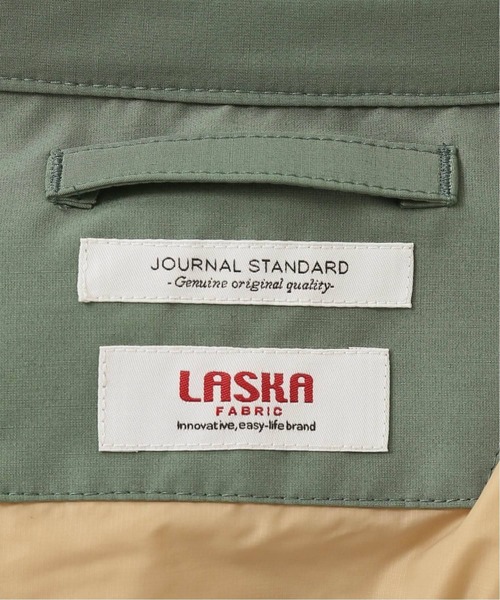 JOURNAL STANDARD（ジャーナルスタンダード）の「◆【LASKA SLIM / ラスカ】ダウンシャツ（ダウンジャケット/コート・メンズ・ブラック/グリーン/ベージュ/パープル/ナチュラル・LARGE/MEDIUM/SMALL）」の15枚目の写真