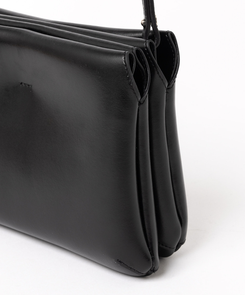 YAHKI（ヤーキ）の「YAHKI 別注 Soft Ｗ Face ショルダーバッグ（ショルダーバッグ・レディース・ベージュ/ブラック・フリー）」の13枚目の写真