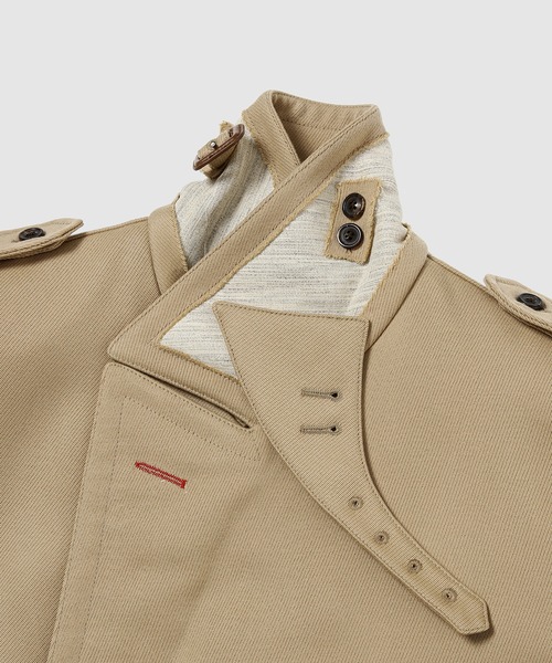 Maison Margiela(メゾンマルジェラ)の「TRENCH COAT(トレンチコート・メンズ・ベージュ・46)」の3枚目の写真
