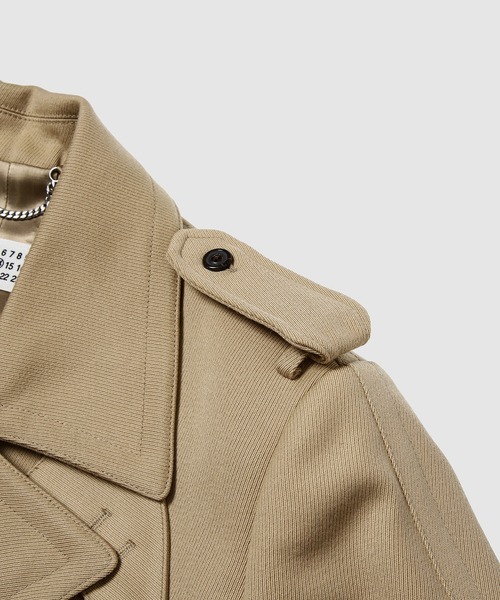 Maison Margiela(メゾンマルジェラ)の「TRENCH COAT(トレンチコート・メンズ・ベージュ・46)」の5枚目の写真