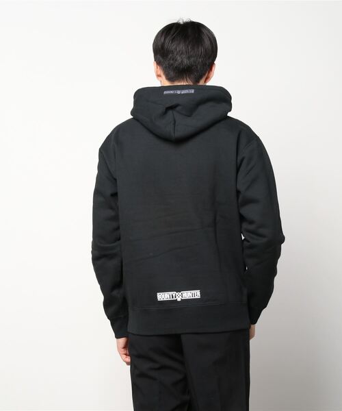 BOUNTY HUNTER(バウンティーハンター)の「BxH LOGO HEAVY WEIGHT Pullover Pk(パーカー・メンズ・ホワイト/ブラック/グレー・MEDIUM/LARGE/X-LARGE)」の9枚目の写真