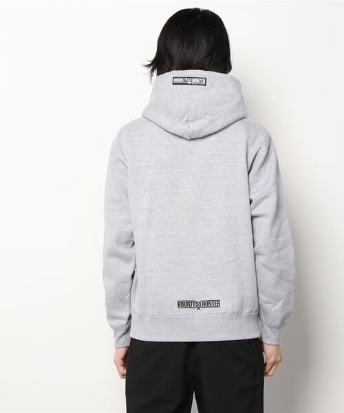 BOUNTY HUNTER(バウンティーハンター)の「BxH LOGO HEAVY WEIGHT Pullover Pk(パーカー・メンズ・ホワイト/ブラック/グレー・MEDIUM/LARGE/X-LARGE)」の11枚目の写真