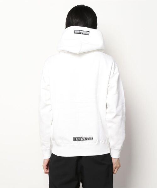 BOUNTY HUNTER(バウンティーハンター)の「BxH LOGO HEAVY WEIGHT Pullover Pk(パーカー・メンズ・ホワイト/ブラック/グレー・MEDIUM/LARGE/X-LARGE)」の13枚目の写真