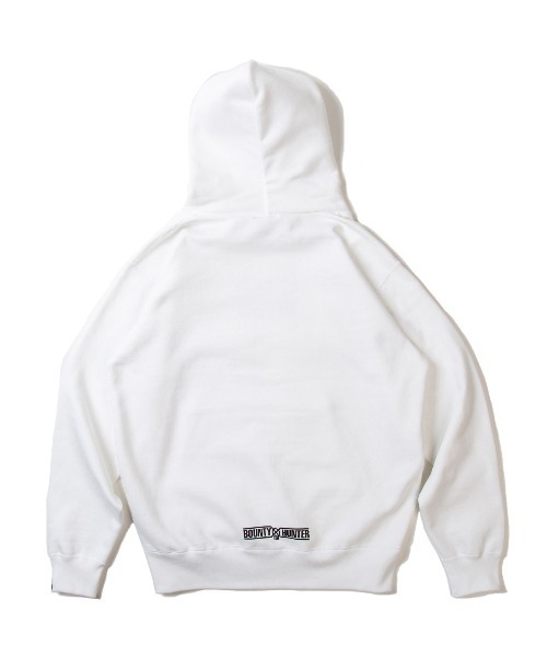 BOUNTY HUNTER(バウンティーハンター)の「BxH LOGO HEAVY WEIGHT Pullover Pk(パーカー・メンズ・ホワイト/ブラック/グレー・MEDIUM/LARGE/X-LARGE)」の6枚目の写真