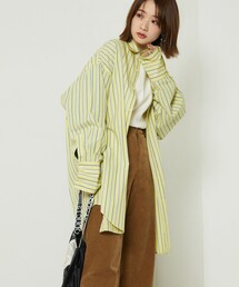 FREAK'S STORE | マルチストライプビッグシャツ(シャツ/ブラウス)