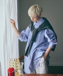FREAK'S STORE | マルチストライプビッグシャツ(シャツ/ブラウス)