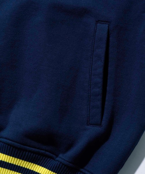 XLARGE（エクストララージ）の「SWEAT VARSITY JACKET（スタジャン・メンズ・バーガンディー/ブラック/ネイビー・L/S/M/XL）」の6枚目の写真