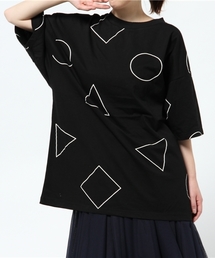 i | ○△□発泡T(Tシャツ/カットソー)