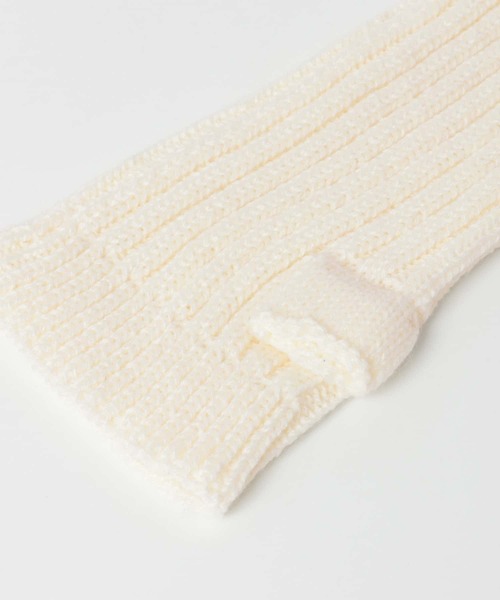 KBF（ケイビーエフ）の「アームウォーマー∴（手袋・レディース・ホワイト/ベージュ/イエロー・ONE）」の5枚目の写真