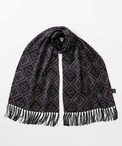 老舗英国ブランド 100% ピュアシルクスカーフ（バンダナ/スカーフ