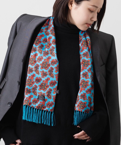 【セール】老舗英国ブランド 100% ピュアシルクスカーフ(バンダナ/スカーフ)|Tootal(トゥータル) 【セール】老舗英国ブランド 100% ピュアシルクスカーフ(バンダナ/スカーフ)|Tootal(トゥータル)