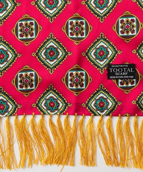 【セール】老舗英国ブランド 100% ピュアシルクスカーフ(バンダナ/スカーフ)|Tootal(トゥータル) 【セール】老舗英国ブランド 100% ピュアシルクスカーフ(バンダナ/スカーフ)|Tootal(トゥータル)