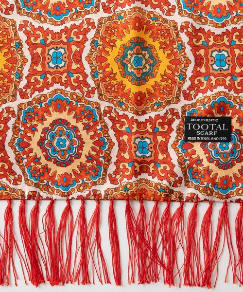 【セール】老舗英国ブランド 100% ピュアシルクスカーフ(バンダナ/スカーフ)|Tootal(トゥータル) 【セール】老舗英国ブランド 100% ピュアシルクスカーフ(バンダナ/スカーフ)|Tootal(トゥータル)