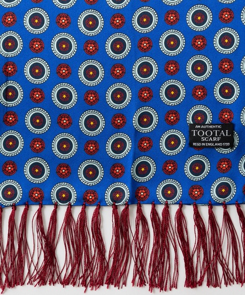 【セール】老舗英国ブランド 100% ピュアシルクスカーフ(バンダナ/スカーフ)|Tootal(トゥータル) 【セール】老舗英国ブランド 100% ピュアシルクスカーフ(バンダナ/スカーフ)|Tootal(トゥータル)
