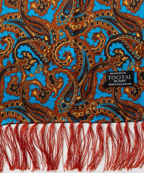 【セール】老舗英国ブランド 100% ピュアシルクスカーフ(バンダナ/スカーフ)|Tootal(トゥータル) 【セール】老舗英国ブランド 100% ピュアシルクスカーフ(バンダナ/スカーフ)|Tootal(トゥータル)