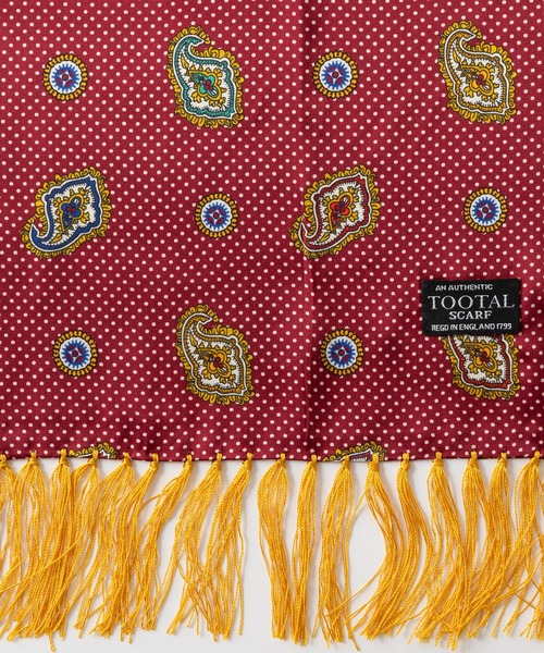 【セール】老舗英国ブランド 100% ピュアシルクスカーフ(バンダナ/スカーフ)|Tootal(トゥータル) 【セール】老舗英国ブランド 100% ピュアシルクスカーフ(バンダナ/スカーフ)|Tootal(トゥータル)