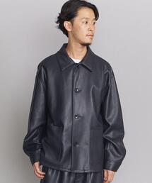 BY FAUX/LAMB カバーオール
