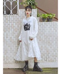 jouetie | レースドッキングロンTワンピース(ワンピース)