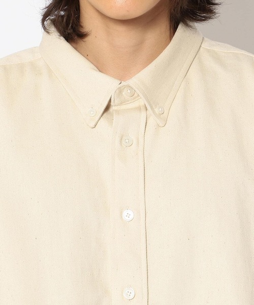 MANASTASH(マナスタッシュ)の「MANASTASH×GILET / マナスタッシュ×ジレ MS BD BIG SHIRTS マナスタッシュBDビッグシャツ(シャツ/ブラウス・メンズ・ナチュラル・MEDIUM)」の22枚目の写真