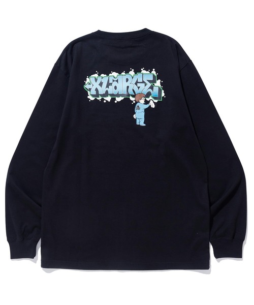 XLARGE（エクストララージ）の「BUFF L/S TEE（Tシャツ/カットソー・メンズ・ホワイト/ブラック/グリーン・S/M/L/XL）」の17枚目の写真