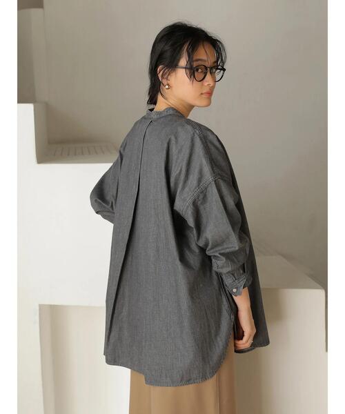 AMERICAN HOLIC(アメリカンホリック)の「グレーデニムシャツ(シャツ/ブラウス・レディース・グレー・L/M)」の20枚目の写真