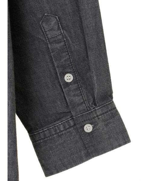 AMERICAN HOLIC(アメリカンホリック)の「グレーデニムシャツ(シャツ/ブラウス・レディース・グレー・L/M)」の4枚目の写真