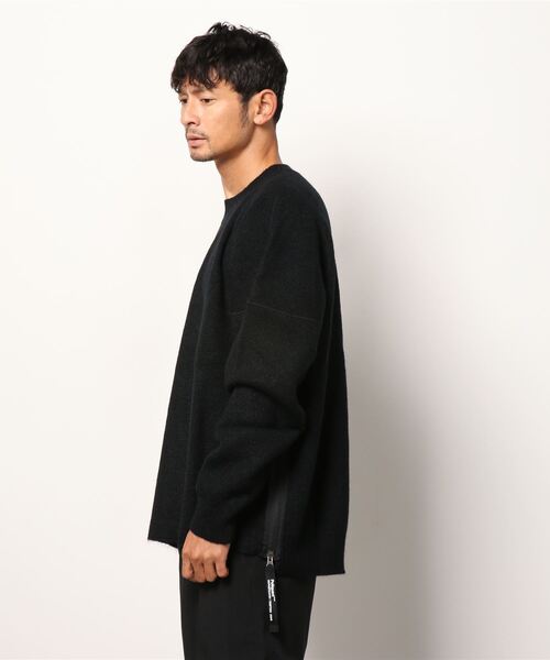 POLIQUANT（ポリクアント）の「POLIQUANT(ポリクアント)MOHAIR KNIT（ニット/セーター・メンズ・ブラック/その他・1/3）」の4枚目の写真