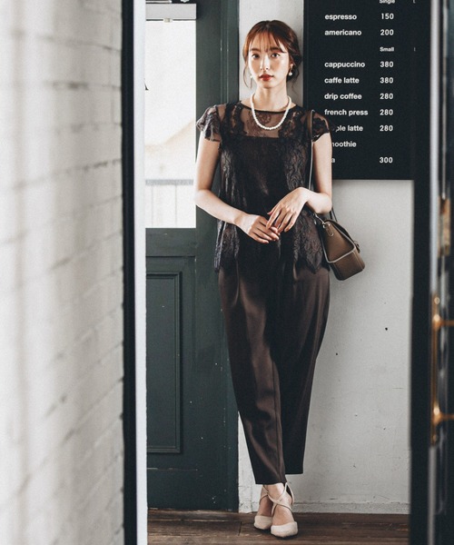 Andemiu(アンデミュウ)の「フロントベルトショルダーバッグ236264(ショルダーバッグ・レディース・ブラック/その他/ベージュ・FREE)」の13枚目の写真