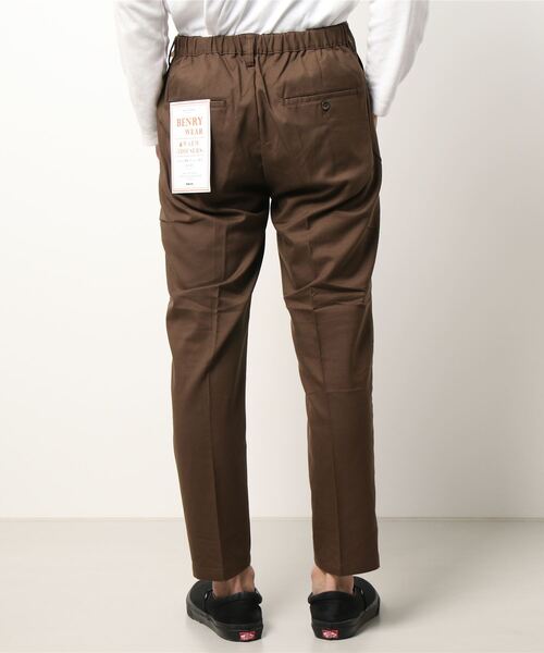 BACK NUMBER（バックナンバー）の「【BACK NUMBER】「BENRY」WARMトラウザーイージーパンツ（スラックス・メンズ・ブラック/ブラウン/チャコールグレー×ブラック/ベージュ・XL/L/M/S）」の5枚目の写真
